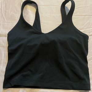 Lululemon cropped align tank sz 2